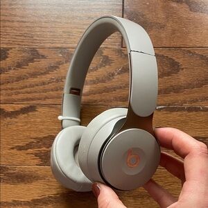 Beats Wireless Headphones in Light Gray